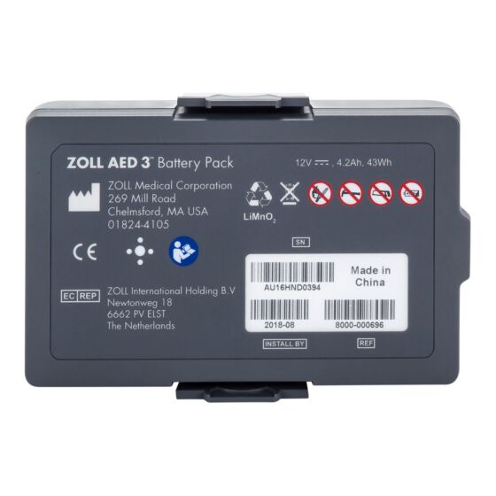 Zoll AED 3 batterij voorkant