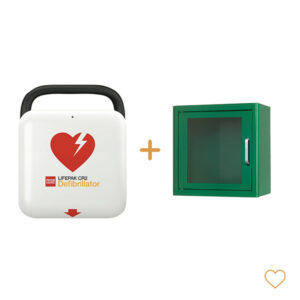 Physio control lifepak cr2 usb aed halfautomaat + binnenkast