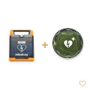 Mindray Beneheart C2 AED Halfautomaat + Buitenkast