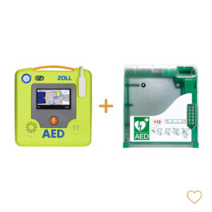 Zoll AED 3 halfautomaat + buitenkast met pincode