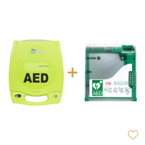 Zoll AED plus halfautomaat + buitenkast met pincode